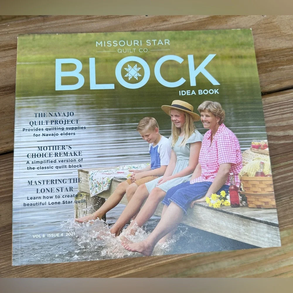 Set of 5 Missouri Star Quilt BLOCK Magazines Idea Book 2021